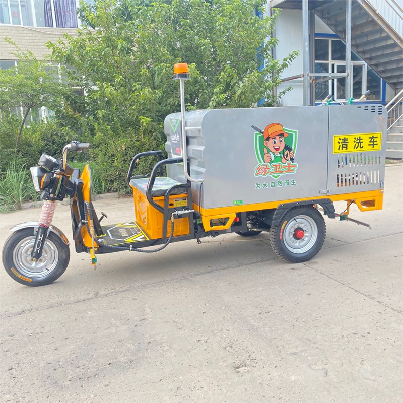 双鸭山电动高压冲洗车CX700A（不锈钢箱体）