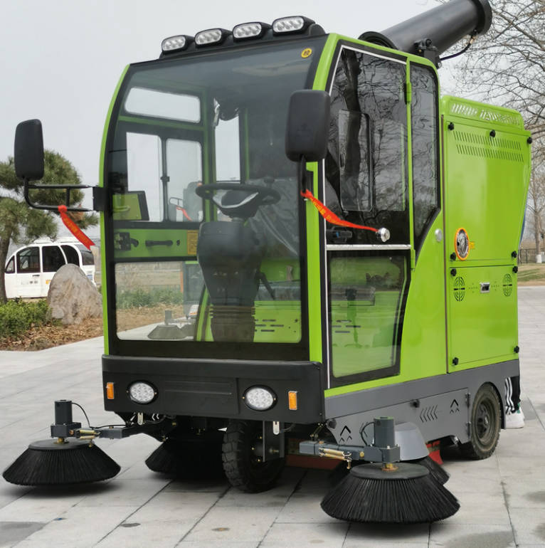 双鸭山道路清洁广泛应用电动环卫清扫车
